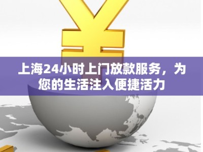 上海24小時上門放款服務(wù)，為您的生活注入便捷活力